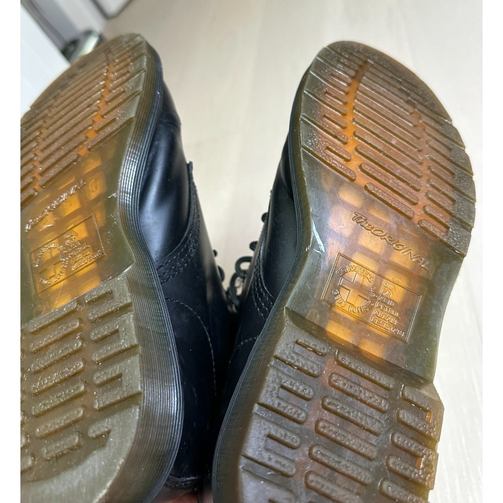 Doc Martens Combat Boots Leather 1460 Lug Sole Workwear Alt Lace Up US 9 EU 41 - Picture 7 of 11